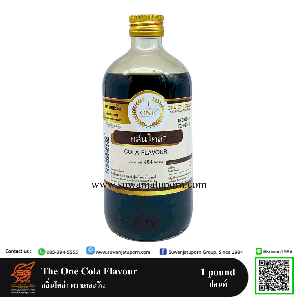 02-065-18 The One Cola Flavour 454 ml.