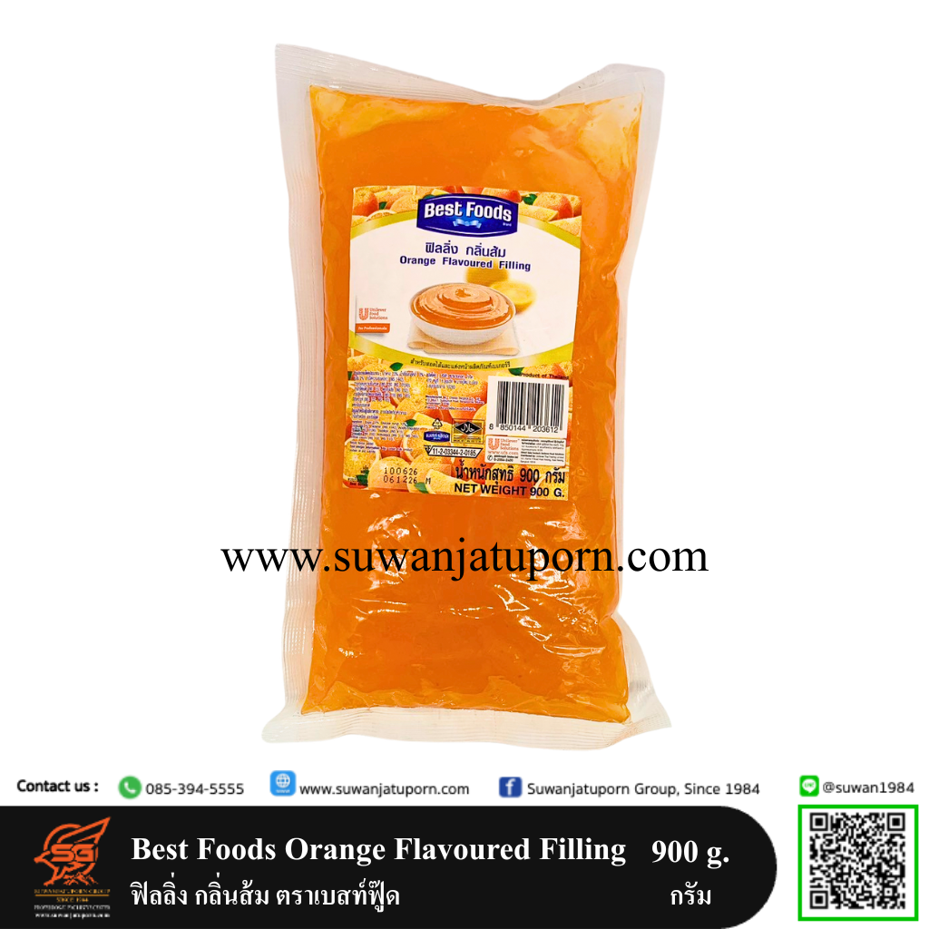 02-066-92 Best Foods Orange Flavoured Filling 900 g.