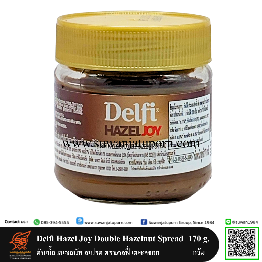 08-273-15 Delfi Hazel Joy Double Hazelnut Spread 170 g.2