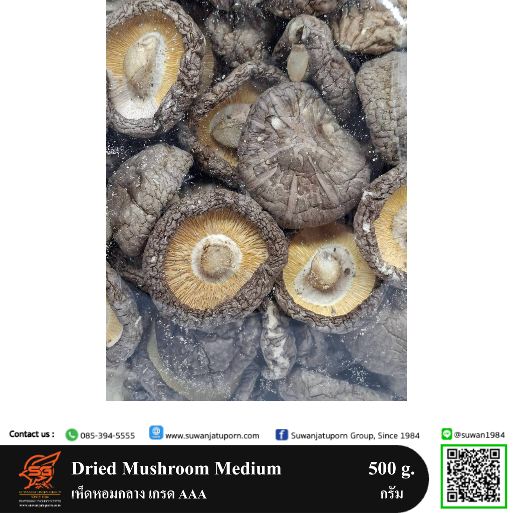 02-069-85 Dried Mushroom Medium 500.g.2